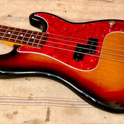 Fender CIJ-MIJ '62 Reissue Precision Bass PB-62 1997-2000 - Sunburst image 13