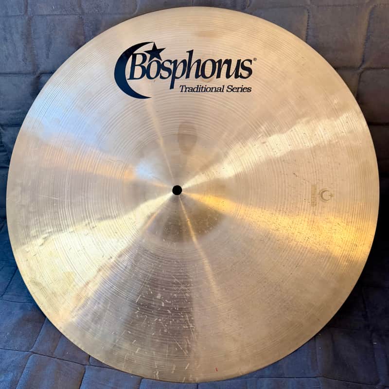 Bosphorus 20" Traditional Medium Ride Cymbal (2360g) - Top Zustand! imagen 1