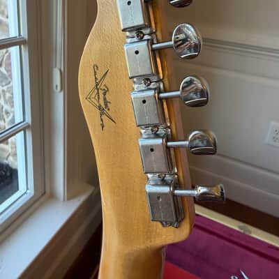 2025 Fender Custom Shop ‘55 Telecaster B5 Journeyman - Aged Natural Blonde image 7