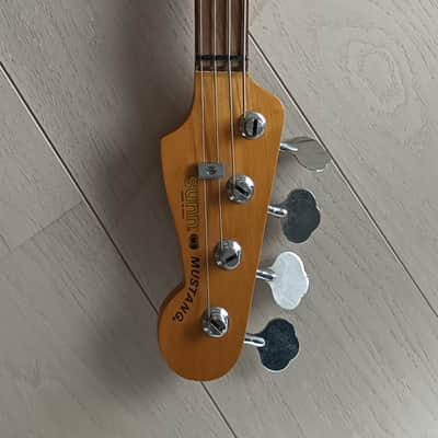 Sunn Fender Mustang Bass 1980s - Black image 7