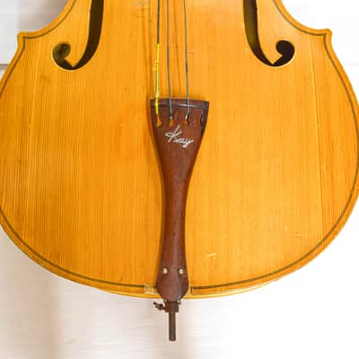1950s Kay M-1-B Double Bass - Blonde image 3