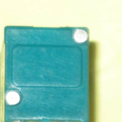 used (is fine & works) Boss MIDDLE / MID FREQ potentiometer [ upper part : 50 30C 04 5F / lower part: 10 4w 04 5F ] + nut and two piece knob (controls) taken off of MT-2 Metal Zone (pedal NOT included) 2000s / 2010 (teal rectangle shape, stacked) image 6
