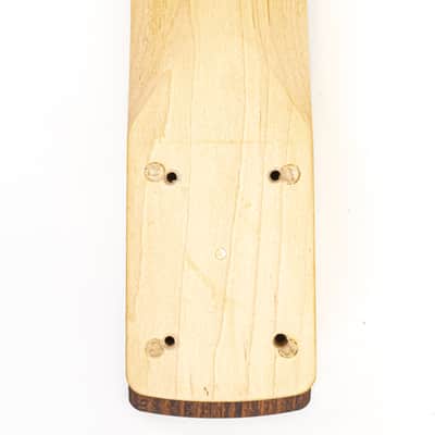 USA Custom Guitars Quartersawn Maple Neck w/ Dark Rosewood FB, Compound Radius, 4+2 Doweled Tuner Holes image 11