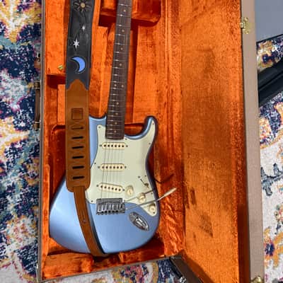 Fender American Ultra Luxe Vintage ’60s Stratocaster Ice Blue Metallic – Plek’d – OHSC/Case Candy image 5