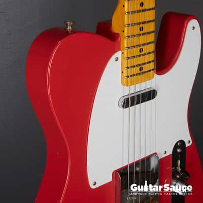 Fender Custom Shop Telecaster 52 Journeyman Modern Aged 2023 - Fiesta Red (Cod.1717UG) image 9