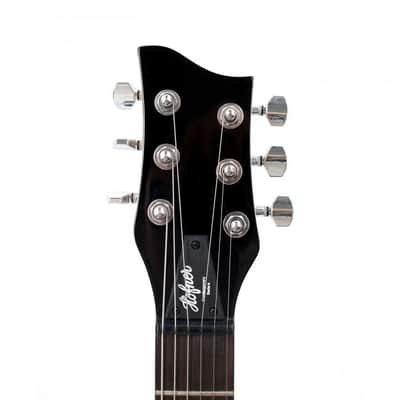 Hofner HOF-HCT-SH-BL-O Shorty Electric Travel Guitar - Blue - with Gig Bag image 7