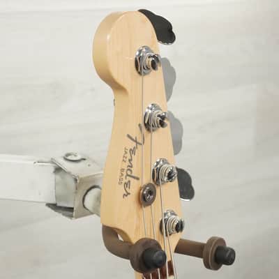 Used Fender American Jazz Deluxe Left Handed Bass Guitar Sunburst image 4