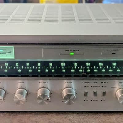 JVC Vintage JVC R-S5 AM/FM Stereo Receiver1979-Grey metal"Please read all desc. image 1