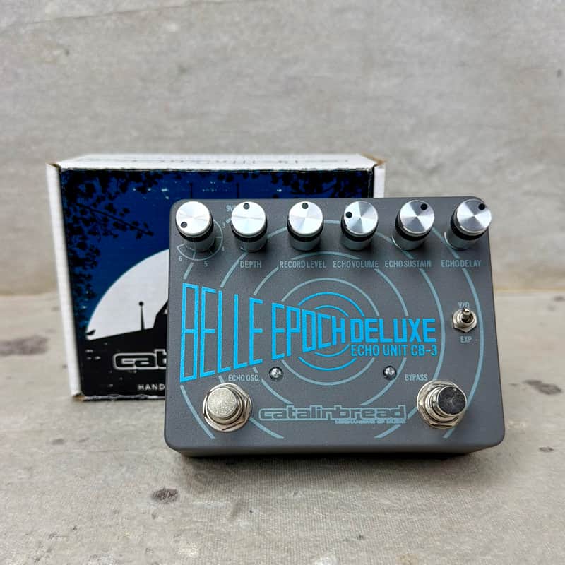 Catalinbread CB-3 Belle Epoch Deluxe Echo Unit Effects Pedal NOS B