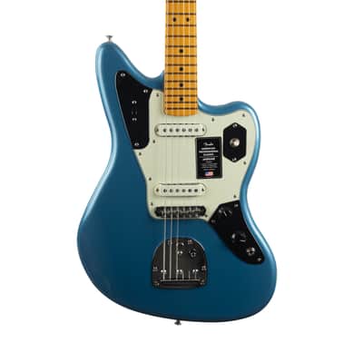 Used Fender American Professional Classic Jaguar - Faded Lake Placid Blue