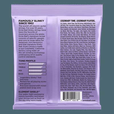 Ernie Ball Ultra Slinky 2227 Nickel Wound Electric Guitar Strings 10-48 image 2