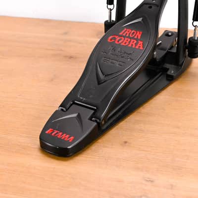 Tama Iron Cobra 600 Double Pedal Main/Right Kick Pedal - Black/Red CG01X5P image 4