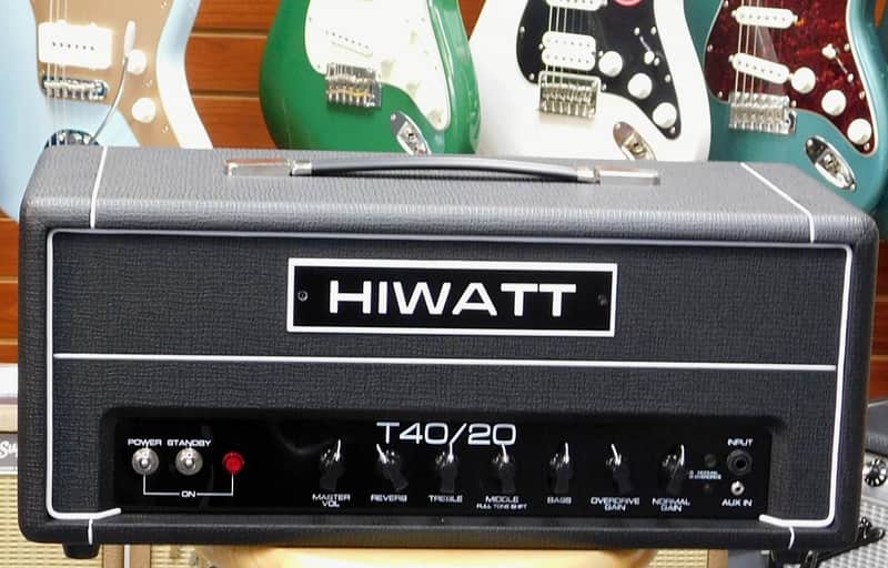 2025 Hiwatt T40/20 All Tube Guiater Amp Head w/ Footswitch! VERY NICE!!! image 1