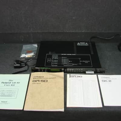 Roland GR-50 Rack Mountable MIDI Guitar Synthesizer W/ GK-2 Pickup image 1