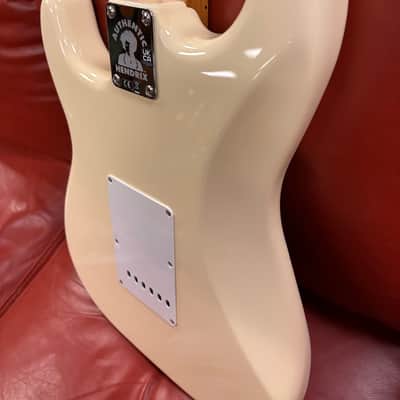 2022 Fender Jimi Hendrix Artist Series Signature Stratocaster Olympic White image 12