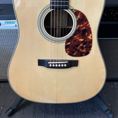 Recording King RD-328 Deluxe Dreadnought Natural | Reverb