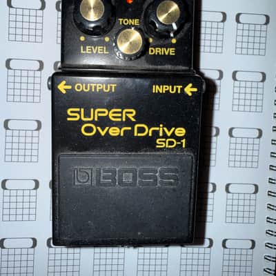 Boss SD-1-4A 40th Anniversary Super Overdrive | Reverb