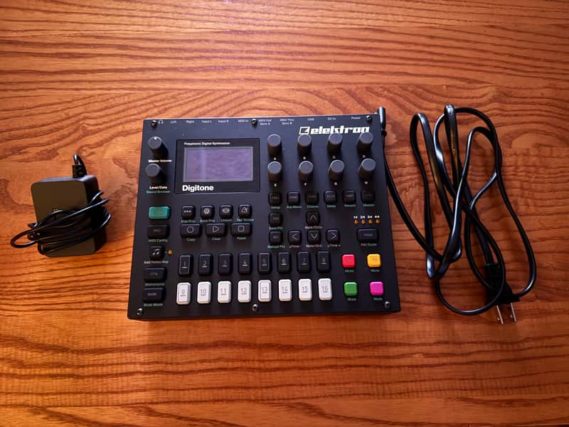 Elektron Digitone 8-Voice Digital Synthesizer 2017 - 2024 - Black image 1