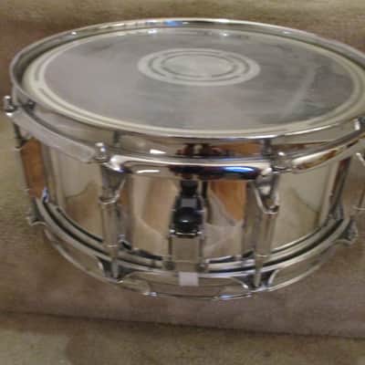Remo Vintage Quadura Snare Drum, Acousticon Shell, 10 Lugs, Dual Throw Offs - Excellent! image 8