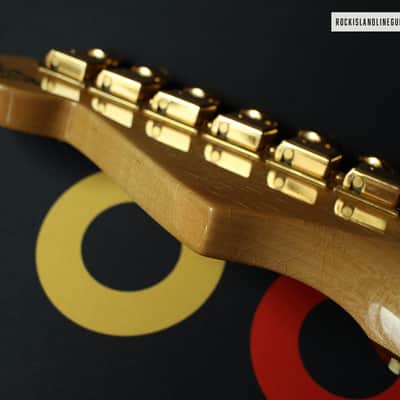 2001 Fender Custom Shop '61 Relic Stratocaster Neck - Rare Gold Tuners image 12