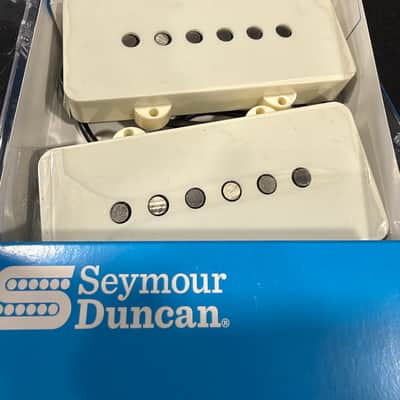 Seymour Duncan Hot Jazzmaster Silencer Pickup Set – Hum-Free, High-Output “Hot” Voice, Parchment image 2