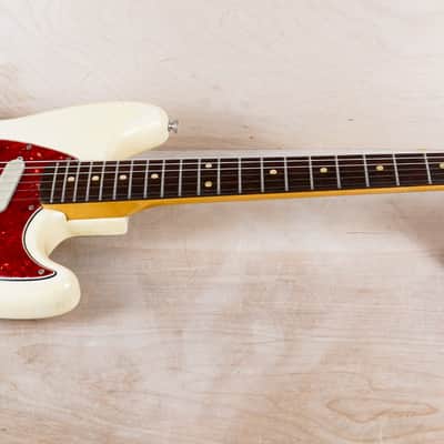 Fender Musicmaster II 1965 Olympic White All Original Vintage Offset w/ OHSC image 3