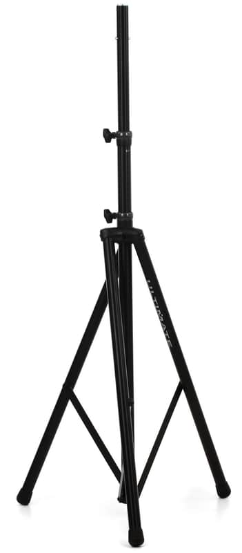 Ultimate Support TS-88B Tall Speaker Stand - Black image 1