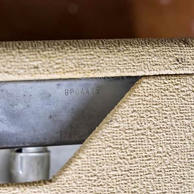 63’ Serviced Fender Bassman 6G6-A/B Brownface 50-Watt Guitar Head & cab Blonde - recapped feb 2024 by Andy Fuchs! image 14