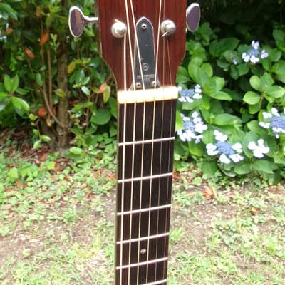 1969 Yamaha FG180 Red Label Nippon Gakki+Rocket Case image 5