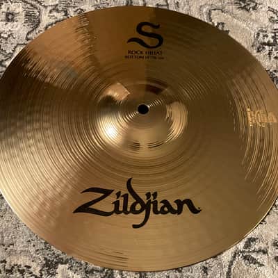 (MINT) Zildjian Custom 14” Pair A Rock Top & S Rock Bottom image 2