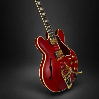 Gibson ES-355 VOS mit Bigsby, HB051M 2010 - Antique Faded Cherry image 3