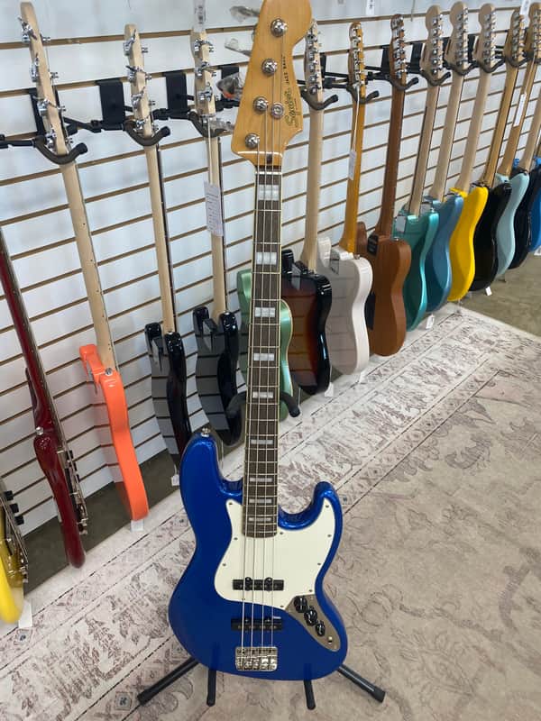 Squier FSR Classic Vibe Late '60s Jazz Bass - Lake Placid Blue image 1