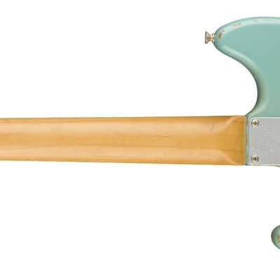 Fender JMJ Road Worn Mustang Bass Faded Daphne Blue Rosewood image 5