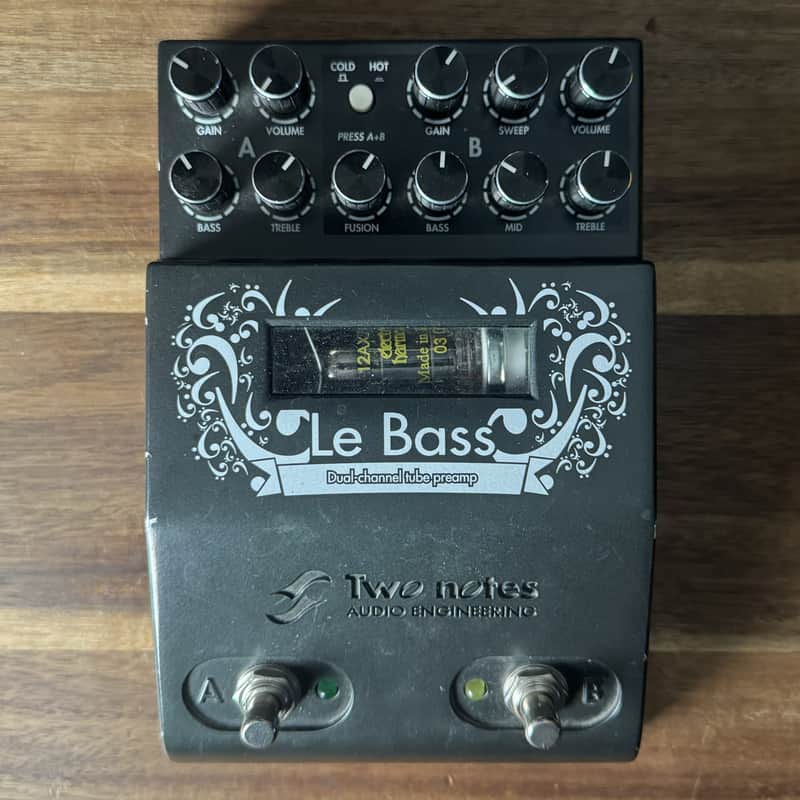 Two Notes Le Bass 2-Channel Tube Bass Preamp 2010s Black image 1