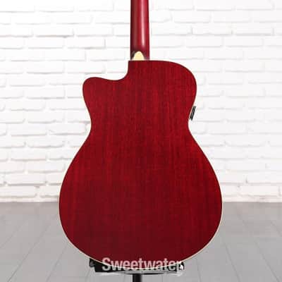 Yamaha FSC-TA TransAcoustic Concert Cutaway Acoustic-electric Guitar - Ruby Red (FSCTARRd1) image 4