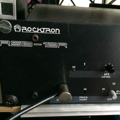 Bradshaw/rocktron RSB12 with foot controller, 90s Black image 2