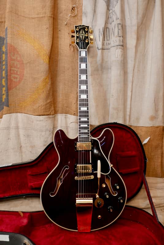 Gibson ES-355 1978 - Wine Red image 1