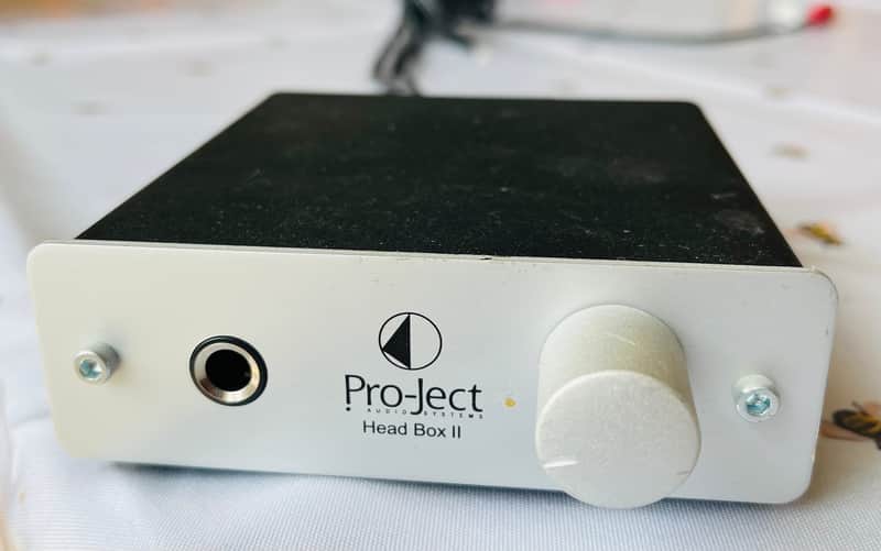 Pro-Ject Audio Systems Head Box II Headphone Amplifier 2000s - Silver