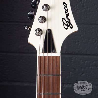 Greco BG-SH Electric Guitar – Antique White – Made in Japan image 8