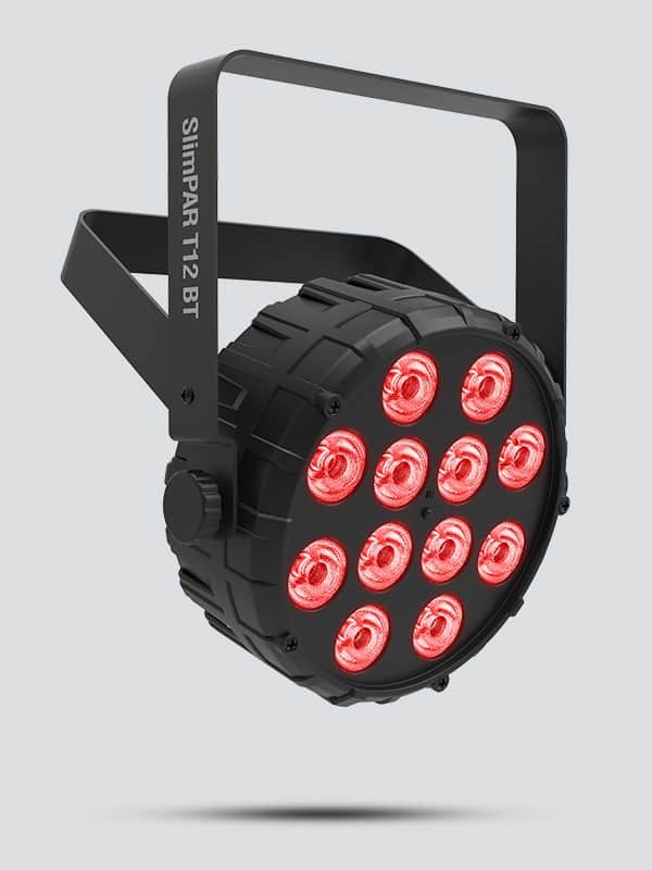 Chauvet Chauvet LED Slimpar T12BT RGB PAR CAN, Black, SLIMPART...