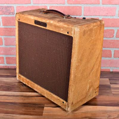 Fender Vintage 1958 Harvard Tweed 5F10 Circuit 1 x 10" 10 Watt Narrow Panel Amp RARE! image 4