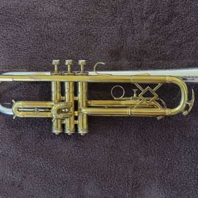 H.N. White King Silvertone Liberty #2 Trumpet 1936 - Sterling Silver and brass image 2