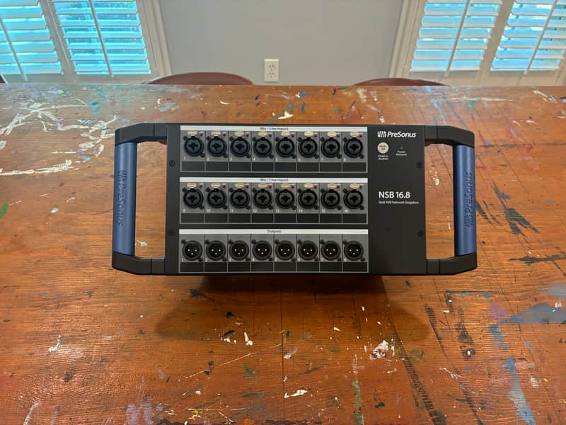 PreSonus NSB 16.8 16x8 AVB Network Stagebox 2018 - Present - Black image 1