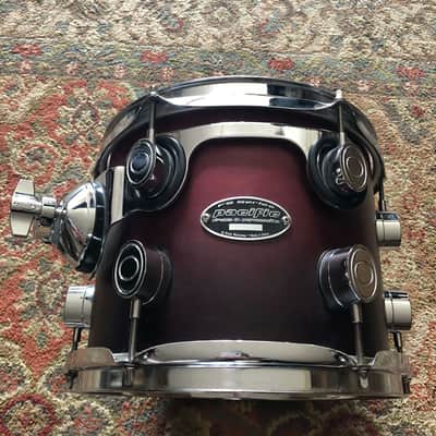 PDP Pacific FS Series 10" & 12" Toms Cherry Black Fade 10x8 12x9 image 1