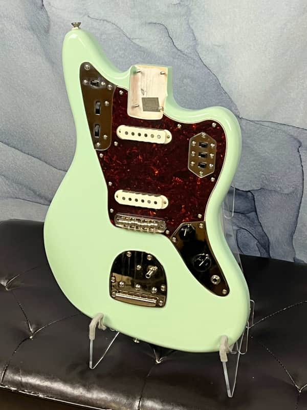 Squier Classic Vibe 70s Loaded Jaguar Body Surf Green image 1