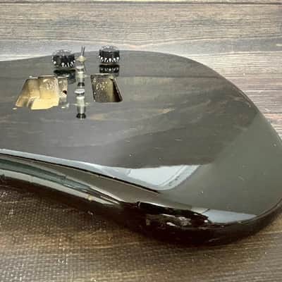 80s KRAMER JK2000 Alder Body Black HH w/Plate Made in Japan image 6