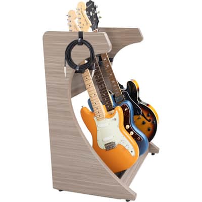 Gator Frameworks Elite Series 3 to 4-Space Guitar & Instrument Case Combo Rack Driftwood Grey Finish image 1