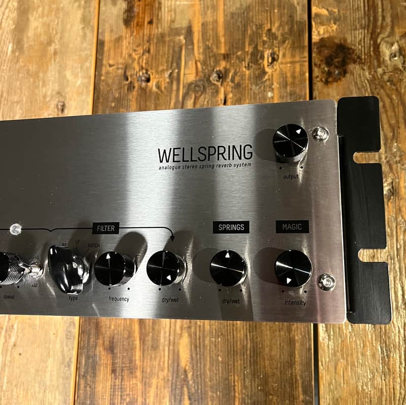 Teaching Machines Wellspring Analogue Stereo Spring Reverb System 2024 image 1
