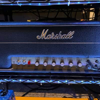 Marshall 2245 JTM45 MK II Reissue 2-Channel 30-Watt Guitar Amp Head 1989 - Present - Black image 3