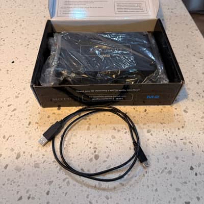 MOTU M2 USB-C Audio Interface 2019 - Present - Black image 5
